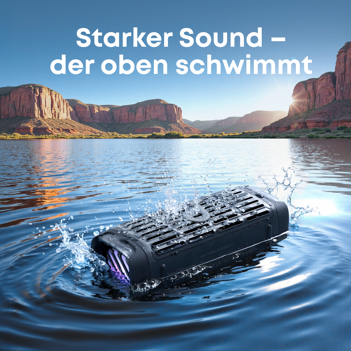 soundcore Boom 3i | Wasserdichter Bluetooth-Lautsprecher