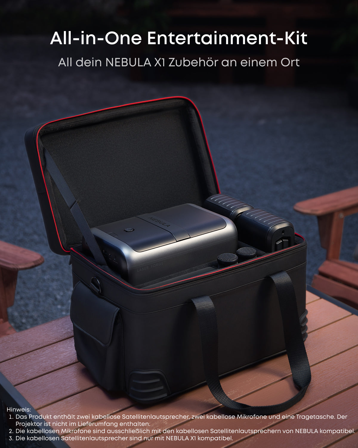 NEBULA Sound- und Transport-Set - X1