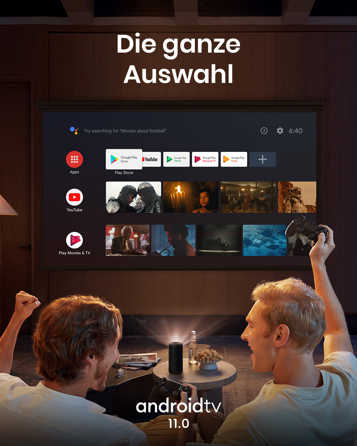 Capsule 3 Laser |  Laser-betriebener Mini-Projektor