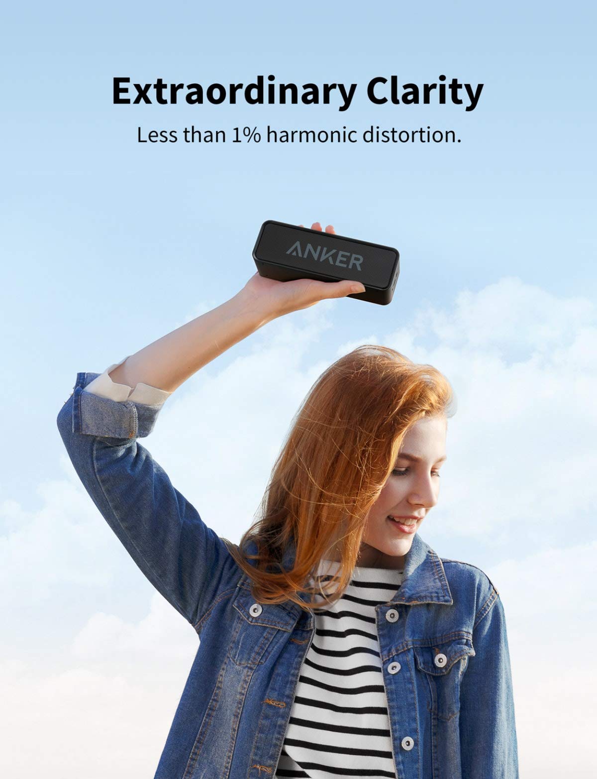 Anker SoundCore Kompakter Bluetooth Lautsprecher