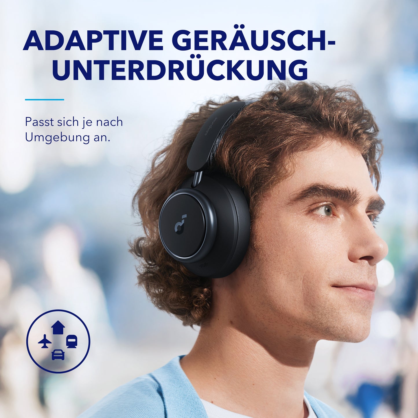 Space Q45 | Langlebige Noise-Cancelling-Kopfhörer