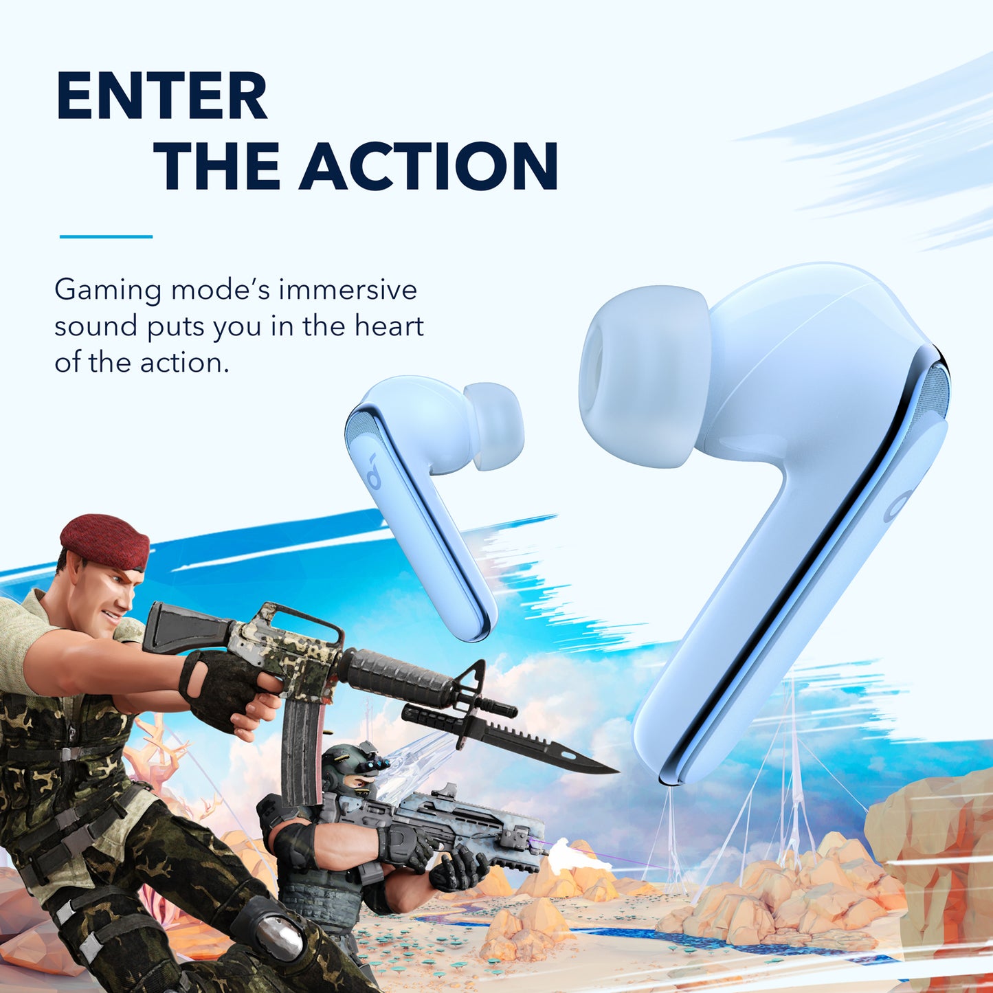 Life P3 | Noise Cancelling Earbuds mit Bass