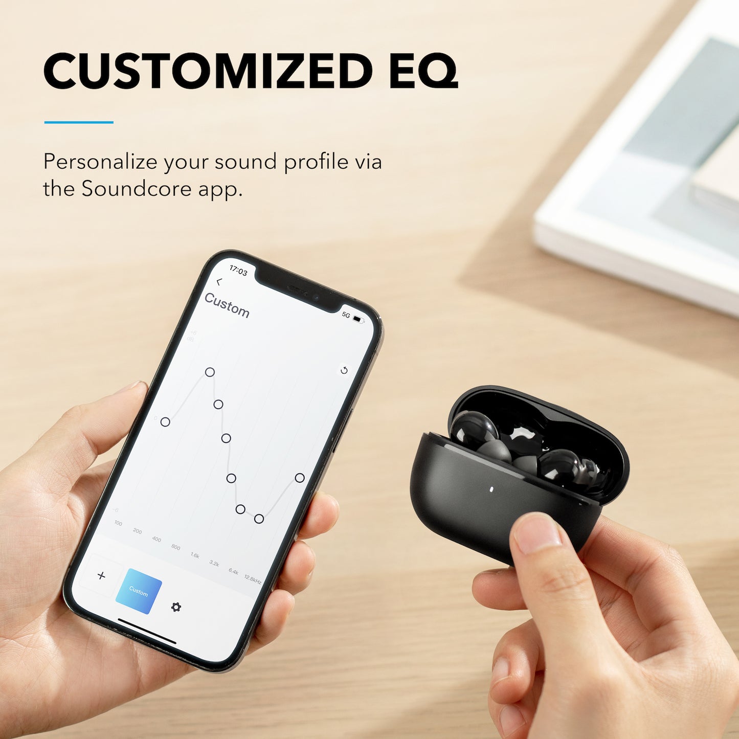 P3i | Earbuds mit Hybrid Active Noise Cancelling