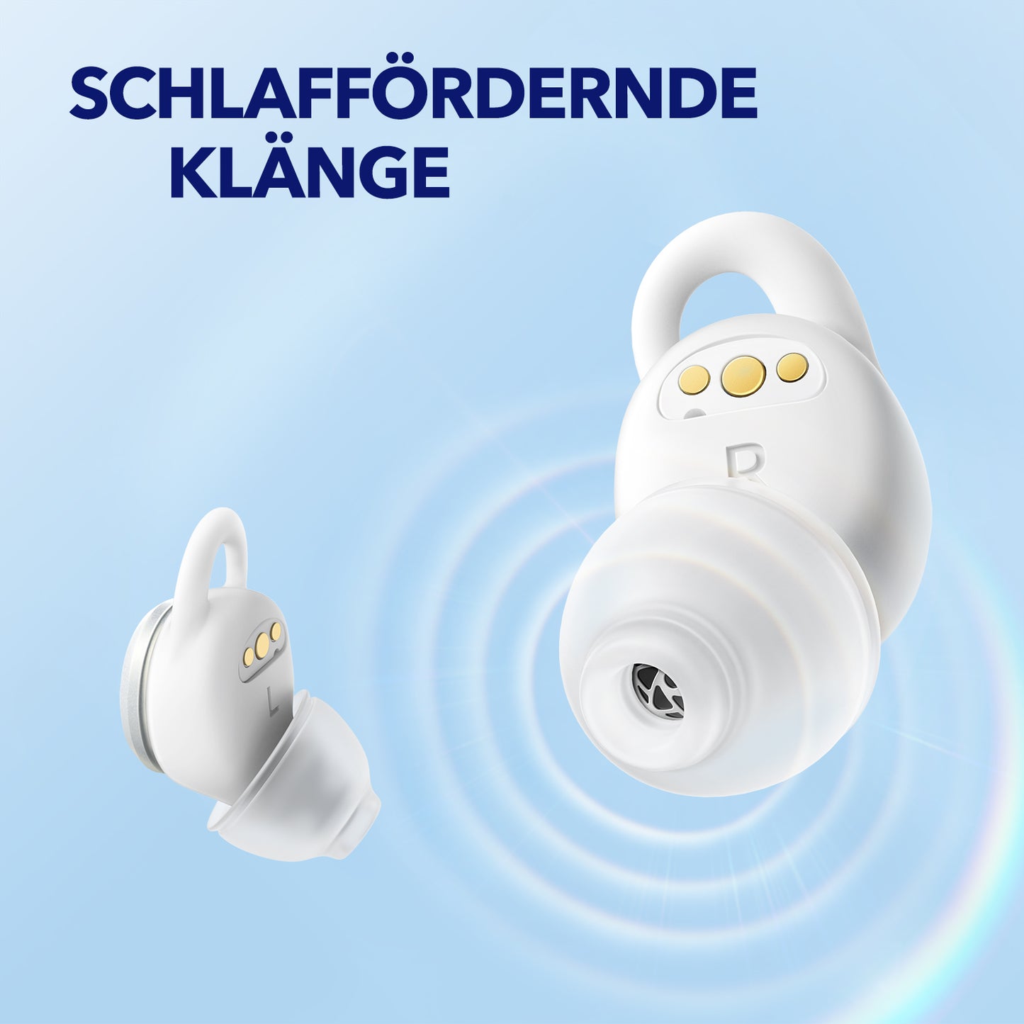 Sleep A10 | Schlaf-Earbuds mit Geräuschblockierung